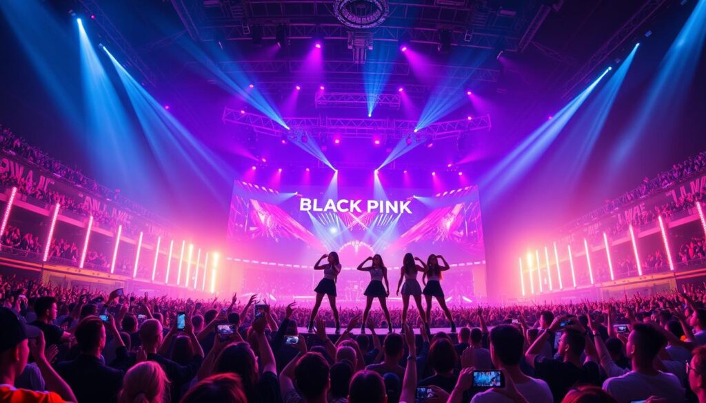 BLACKPINK concert image