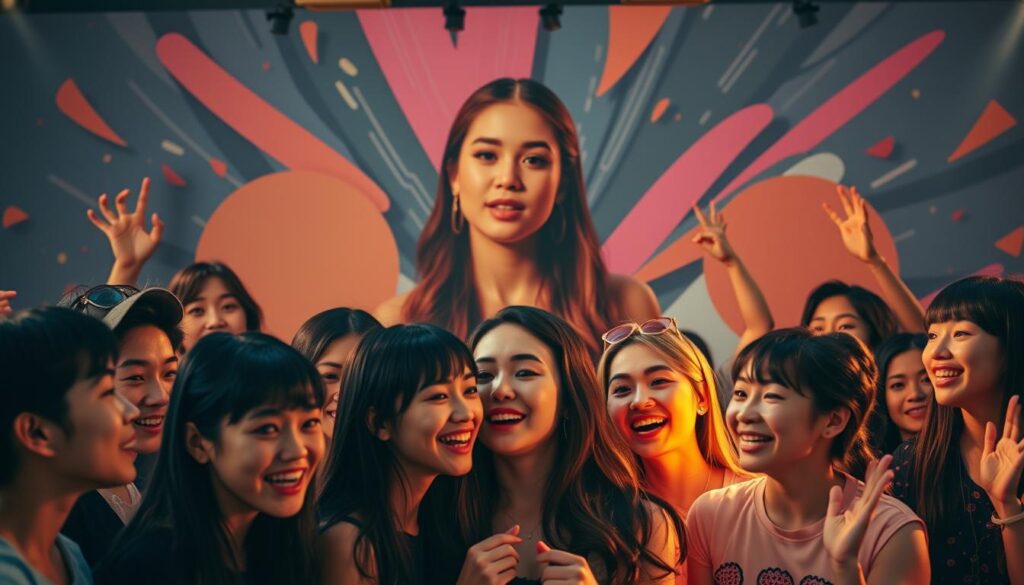 Penggemar Lily Collins dan BLACKPINK