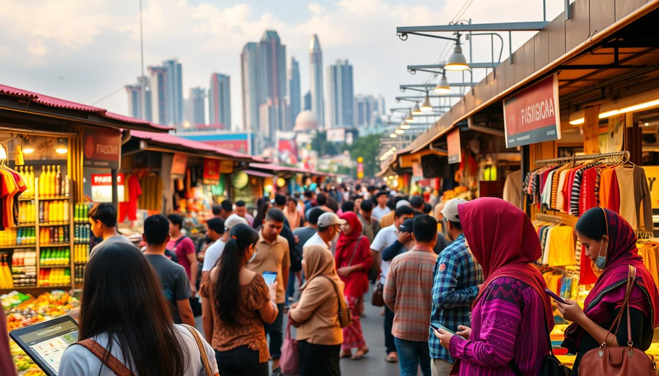 Toko Online Kian Populer, Pasar Tradisional Beradaptasi